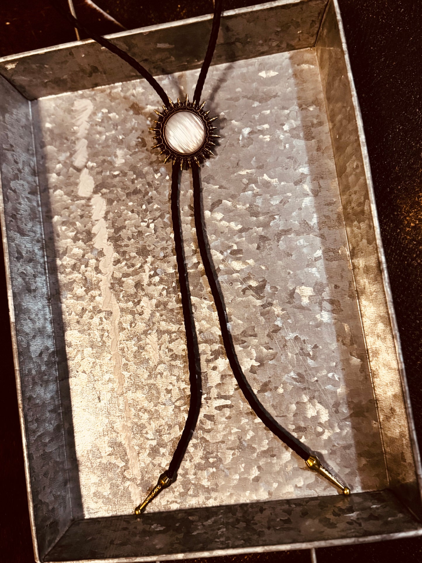 A Little on the Edge Bolo Tie