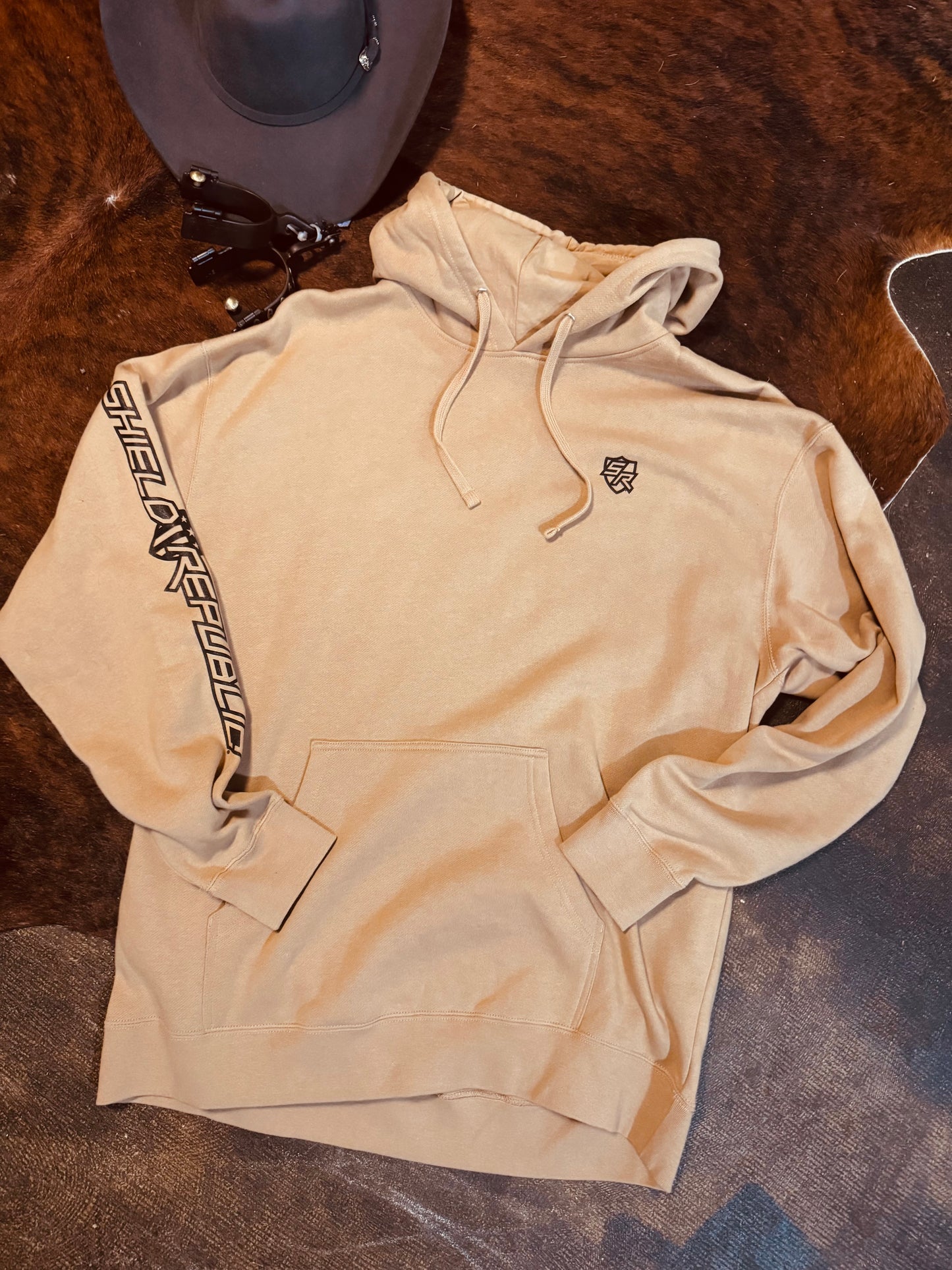 Shield Republic Khaki Hoodie