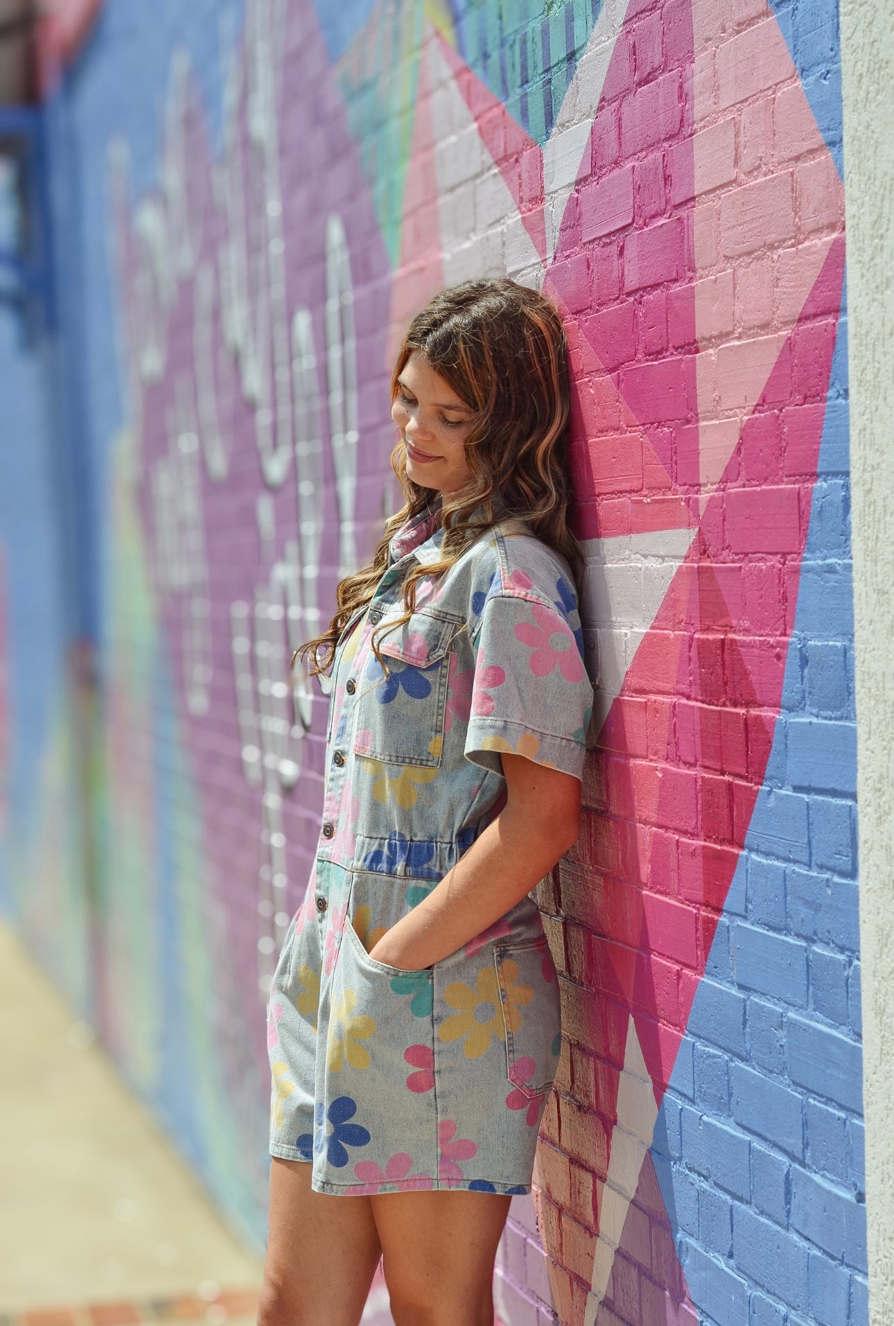 The Cowgirl Hippie Denim Romper