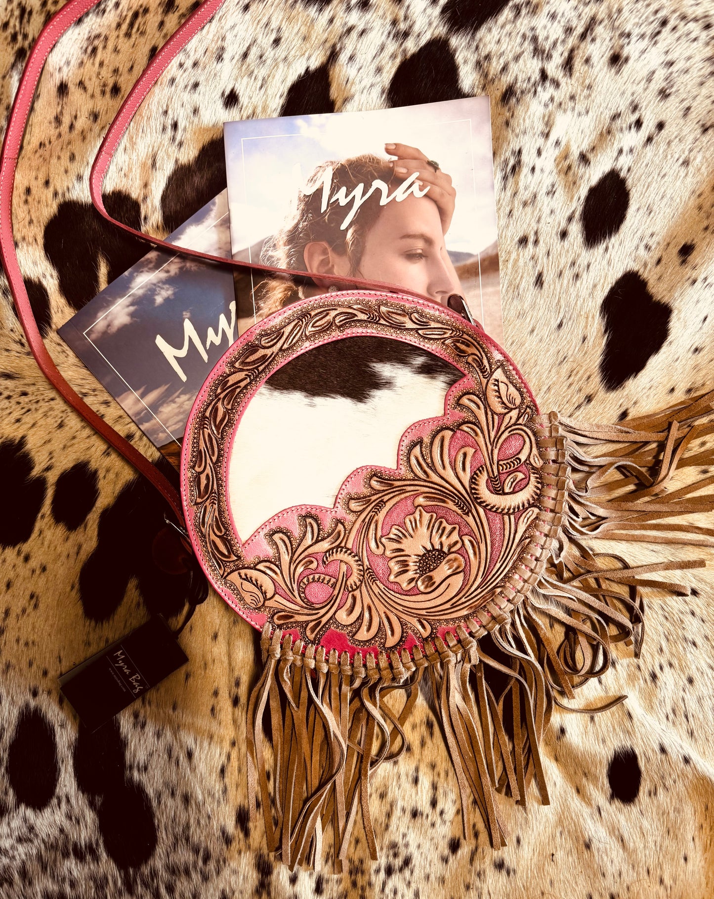Myra Sandra Sunset Round Bag