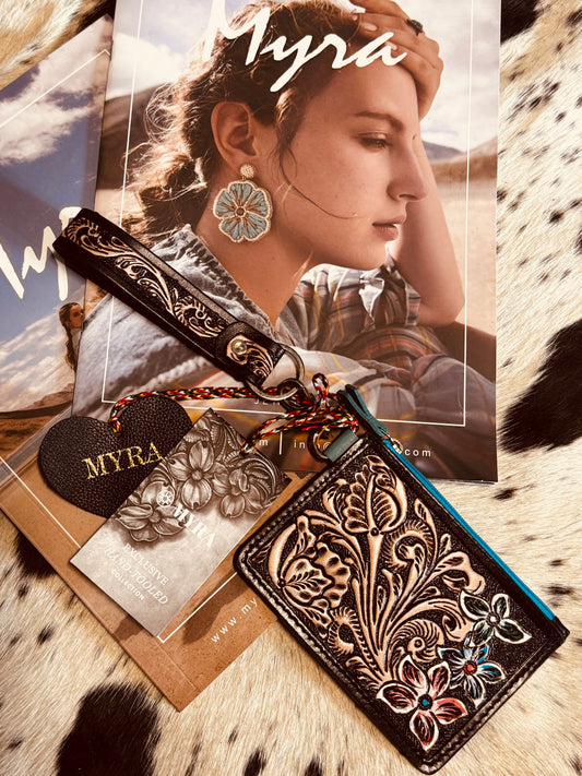 Myra Pride of Prickly Pears Card Holder Keychain