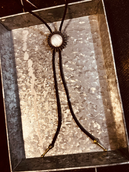 A Little on the Edge Bolo Tie