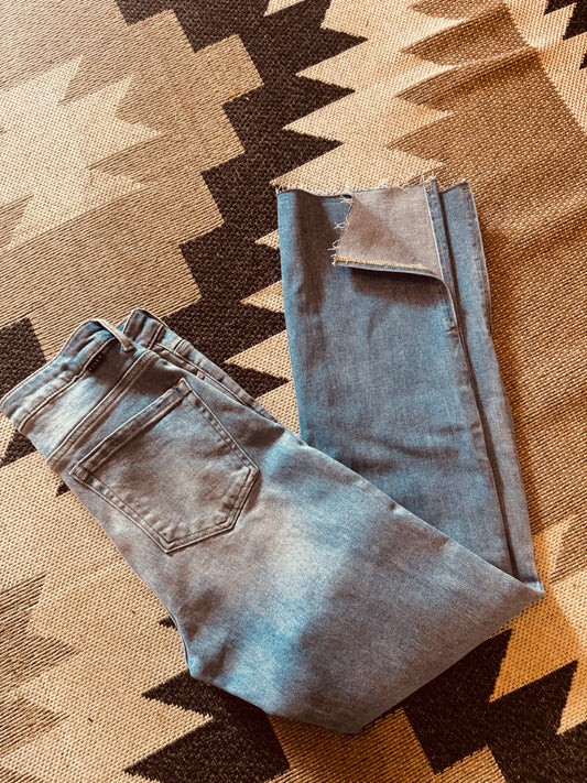 Risen Angela Bootcut with Slit Jeans