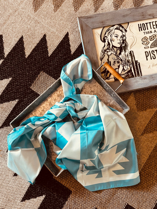 Rowdy Blues Aztec Wildrag