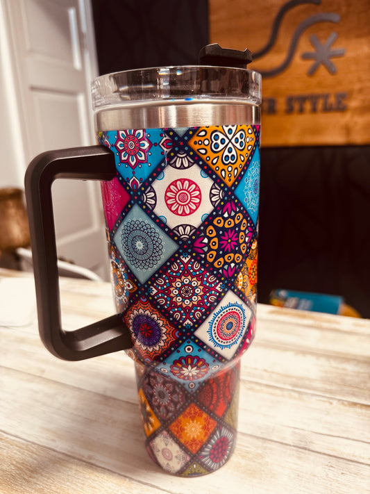Not Ya Gran’s Quilt 40oz Tumbler