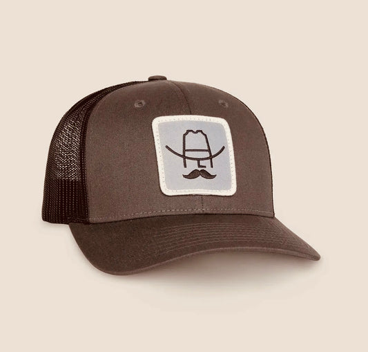 Cowboy Cool Stache Hat