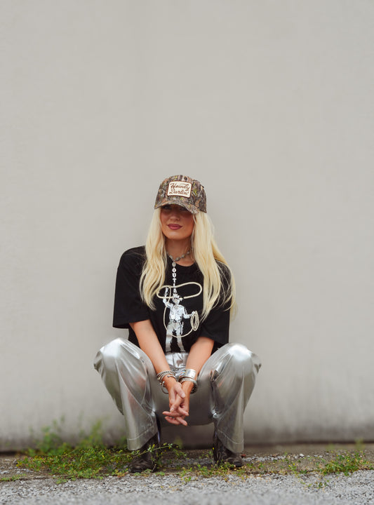 Space Wrangling Cowboy Tee