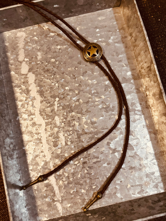 Chief of the Woods Bolo Tie