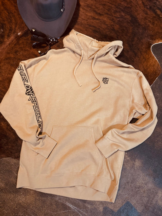 Shield Republic Khaki Hoodie