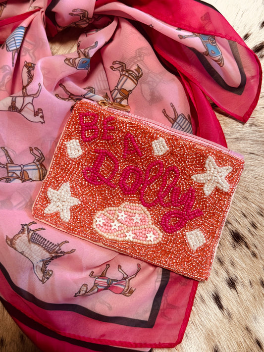 Be A Dolly Beaded Coin Purse