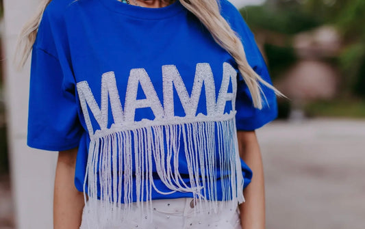 Cowgirl Mama Fringe Tee